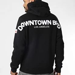 Promo 🎁 Sweat Capuche SAC05-N Noir de Compagnie de Californie 🎁