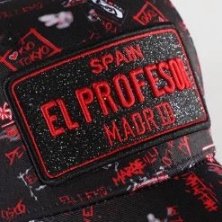 Skr Soldes -Skr Soldes lacrim 229655 ELPROFESOR PRINT BLACK RED 20200910T172528 02