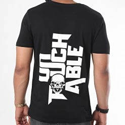 Meilleur prix 🛒 Tee 👕 Shirt Logo 2020 Noir de Untouchable 😍 -Skr Soldes mac tyer 224759 MACTYER TS LOGO2020 NOI 20200703T143334 04