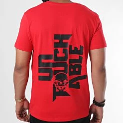 Remise 🔔 Tee 👚 Shirt Logo 2020 Rouge de Untouchable 👍 -Skr Soldes mac tyer 224760 MACTYER TS LOGO2020 ROU 20200703T143304 04