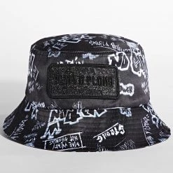 Tout neuf 🤩 Bob Enfant Plata O Plomo Print Noir de Skr ❤️