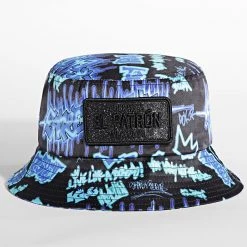 Acheter 🌟 Bob Enfant El Patron Print Noir Bleu de Skr 🔔