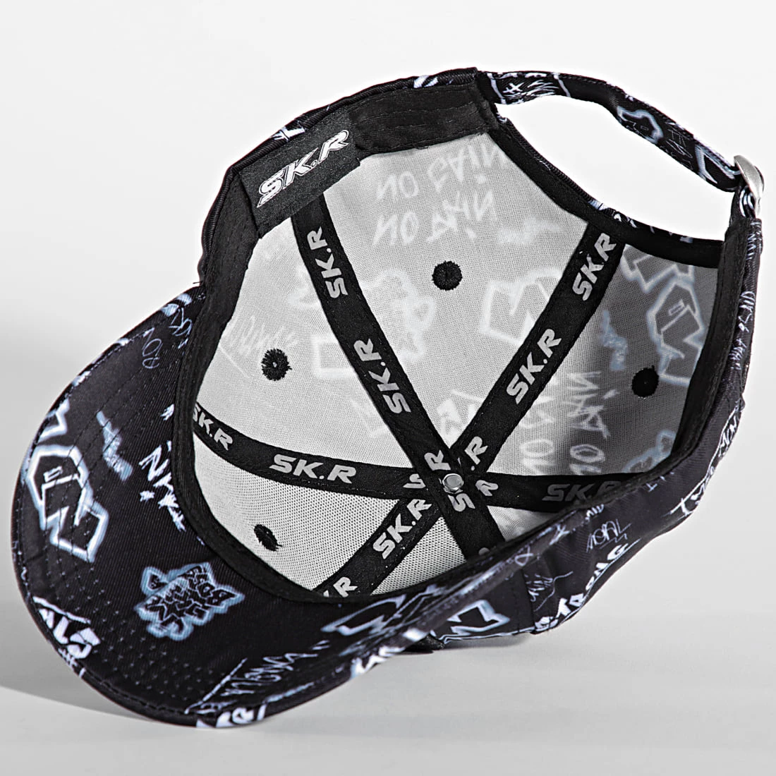 Meilleure vente 🥰 Casquette Enfant Plata O Plomo Print Noir de Skr 🔔 6 Meilleure vente 🥰 Casquette Enfant Plata O Plomo Print Noir de Skr 🔔 – Image 4