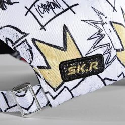 Promo 🧨 Casquette Enfant Plata O Plomo Print Blanc Doré de Skr 🌟 -Skr Soldes skr 278353 KIDS PLT PRINT WHITE HEART RD 20210927T155525 03