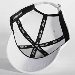 Meilleur prix 🛒 Casquette El Patron Blanc Bleu de Skr 😀 -Skr Soldes skr 309020 PTRN BP WHITE BLUE 20220323T141002 03