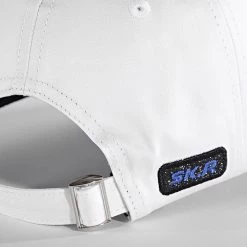 Meilleur prix 🛒 Casquette El Patron Blanc Bleu de Skr 😀 -Skr Soldes skr 309020 PTRN BP WHITE BLUE 20220323T141003 04