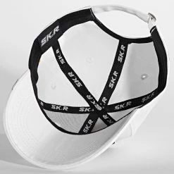 Bon marché 😍 Casquette Plata O Plomo Blanc Noir de Skr 😀 -Skr Soldes skr 309023 PLT BP WHITE BLACK 20220322T160932 03