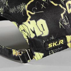 Acheter 🎁 Casquette El Patron Print Noir Jaune de Skr 🔔 -Skr Soldes skr 315316 PTRN PRINT YELLOW BLACK 20220428T160225 03