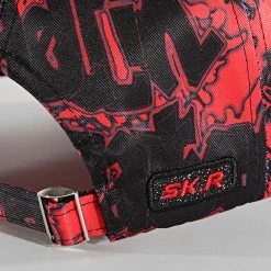 Tout neuf ❤️ Casquette Plata O Plomo Print Rouge de Skr 👍 -Skr Soldes skr 315325 PLT PRINT FULL RED 20220428T160310 03