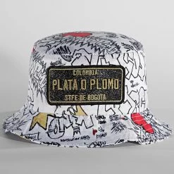 Tout neuf ❤️ Bob Plata O Plomo Print Blanc Rouge de Skr 🥰