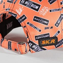 Les meilleures critiques de ✨ Casquette El Patron Print Sticker Orange de Skr ✔️ -Skr Soldes skr 323231 PTRN STICKER VIBES ORANGE 20220614T155433 03