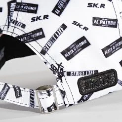 Remise ⭐ Casquette Palta O Plomo Print Sticker Blanc de Skr 😀 -Skr Soldes skr 323232 PLT STICKER VIBES WHITE 20220614T155406 03