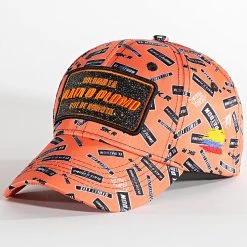 Grosses soldes 🔔 Casquette Plata O Plomo Print Sticker Orange de Skr 🌟