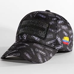 Meilleure affaire ⭐ Casquette Plata O Plomo Print Sticker Noir de Skr ⭐