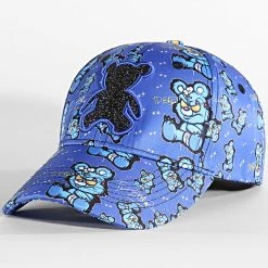 Le moins cher 👏 Casquette Bear Bleu Roi de Skr ✨