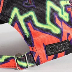 Acheter 😍 Casquette El Patron Print Noir Vert Orange de Skr ❤️ -Skr Soldes skr 327166 PTRN PRINT PRINCE 20220711T160706 03