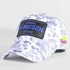 Acheter 🛒 Casquette El Patron Blanc de Skr 🛒 -Skr Soldes skr 327176 PTRN PRINT SMALL WHITE BLUE 20220712T154805 01