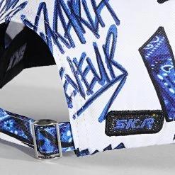 Grosses soldes 👍 Casquette Plata O Plomo Print Bandana Bleu de Skr 👏 -Skr Soldes skr 332051 PLT PRINT BANDANA BLU 20220823T154644 03