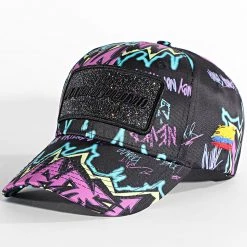 Les meilleures critiques de 😉 Casquette Plata O Plomo Print Noir Violet Jaune de Skr 🥰