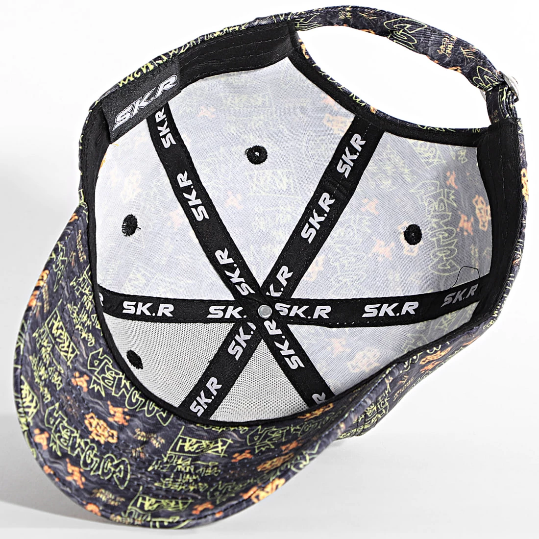 Grosses soldes 😀 Casquette El Patron Print Noir Jaune de Skr ✔️ 6 Grosses soldes 😀 Casquette El Patron Print Noir Jaune de Skr ✔️ – Image 4