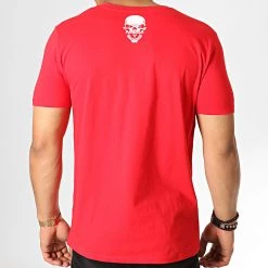 Acheter 🛒 Tee 👕 Shirt Logo Rouge Blanc de Untouchable 🎉 -Skr Soldes untouchable 182815 MACTYER LOGO2019 ROUBLC 20190625T163517 05