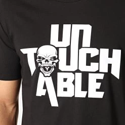 Meilleure affaire 🎉 Tee 👚 Shirt Logo Noir Blanc de Untouchable ⭐ -Skr Soldes untouchable 182817 MACTYER LOGO2019 NOIBLC 20190625T163451 03