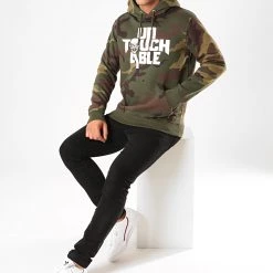 Les meilleures critiques de 🎁 Sweat Capuche Logo Camouflage Vert Kaki de Untouchable 🔥 -Skr Soldes untouchable 200581 MACTYER SWCP LOGO2019 CAMO 20191011T121107 03