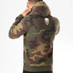 Les meilleures critiques de 🎁 Sweat Capuche Logo Camouflage Vert Kaki de Untouchable 🔥 -Skr Soldes untouchable 200581 MACTYER SWCP LOGO2019 CAMO 20191011T170027 04