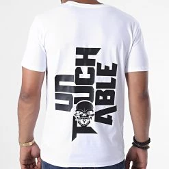 Meilleure vente 💯 Tee 👚 Shirt Logo 2020 Blanc de Untouchable ⌛ -Skr Soldes untouchable 227315 MACTYER TS LOGO2020 BLC 20200731T130015 04