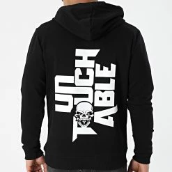 Nouveau 😉 Sweat Capuche Logo Back Noir de Untouchable 🎁 -Skr Soldes untouchable 243096 MACTYER SWCP LOGOBACK NOIR 20201120T143737 04
