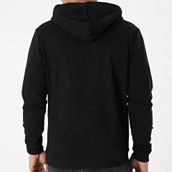 Meilleur prix ✨ Sweat Capuche Logo Noir de Untouchable 👏 -Skr Soldes untouchable 243097 MACTYER SWCP LOGO NOI 20201120T143700 04