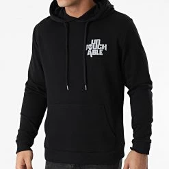 Meilleure affaire 🎁 Sweat Capuche Logo Back Noir Réfléchissant de Untouchable ✔️ -Skr Soldes untouchable 243101 MACTYER SWCP LOGOBACK REFLNOI 20201120T143603 03