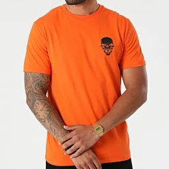Le moins cher 👏 Tee 👕 Shirt Logo Orange Noir de Untouchable ✨ -Skr Soldes untouchable 273886 MACTYER TS LOGO ORANOI 20210707T154705 04
