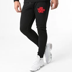 Coupon 🧨 Ensemble De Survêtement Logo Back Noir Rouge de Untouchable 😍 -Skr Soldes untouchable 287361 MACTYER ENS LOGOBACK NOIROU 20211001T161802 04