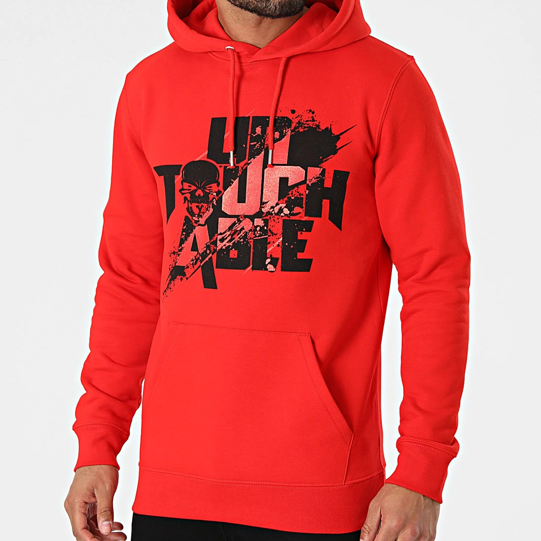 Meilleure affaire ❤️ Sweat Capuche Splatter Rouge de Untouchable 🔥 3 Meilleure affaire ❤️ Sweat Capuche Splatter Rouge de Untouchable 🔥