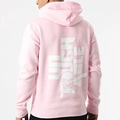 Grosses soldes 😀 Sweat Capuche Logo Rose Blanc de Untouchable 🔥 -Skr Soldes untouchable 298722 MACTYER SWCP LOGO2 ROSBLC 20220114T141407 05