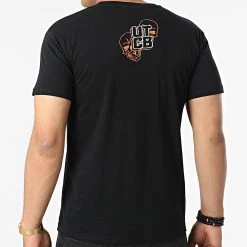 Sortie ⌛ Tee 👚 Shirt Electric Skull Noir Orange de Untouchable 🔥 -Skr Soldes untouchable 319424 MACTYER TS ELECTRICSKULL NOIORA 20220520T091825 04