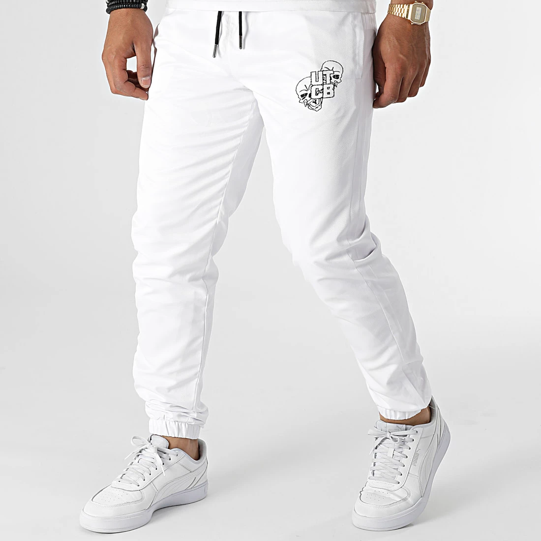 Acheter 👍 Pantalon Jogging Diamant UTCB Blanc Noir de Untouchable ❤️ 3 Acheter 👍 Pantalon Jogging Diamant UTCB Blanc Noir de Untouchable ❤️